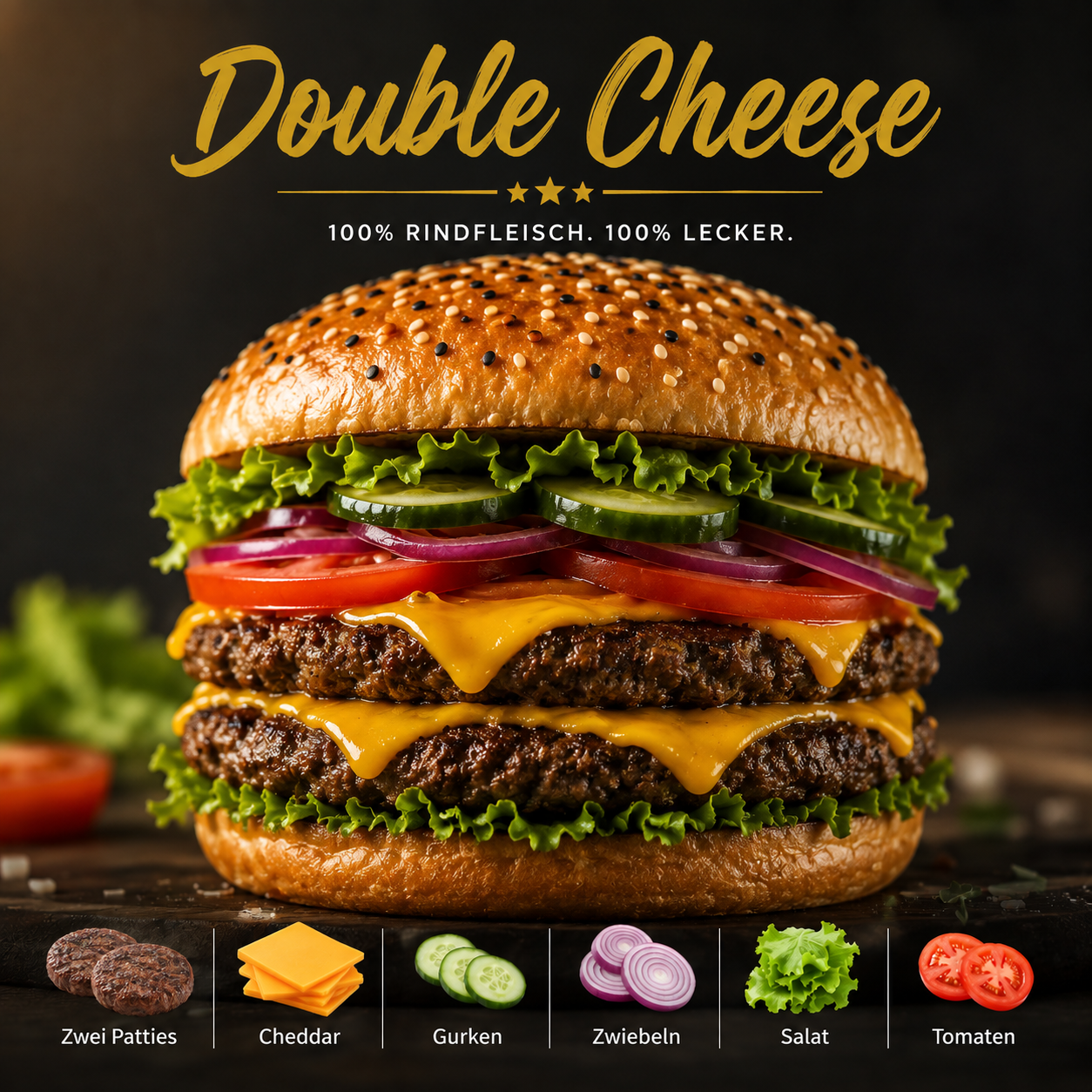 Double Cheese Burger